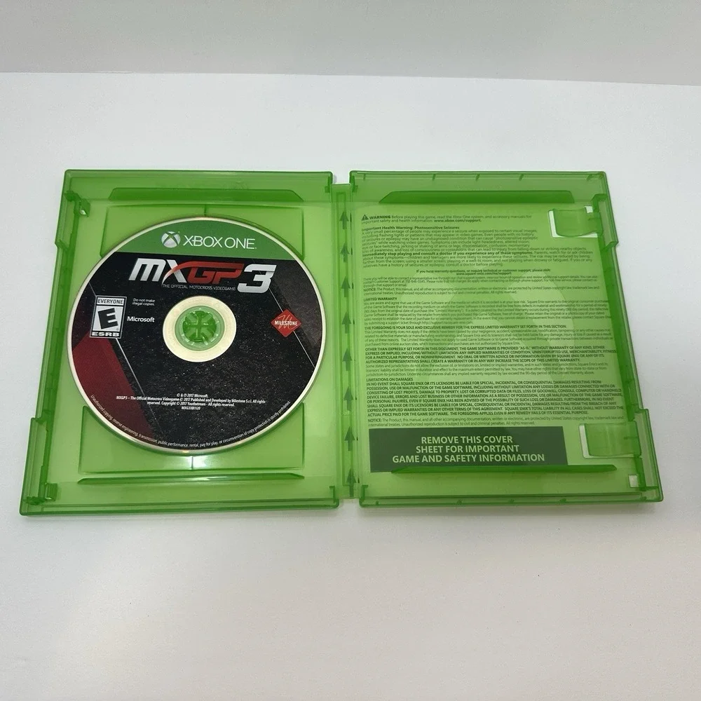 MXGP3 Official Motocross Videogame Xbox One Racing Original Case & Disc